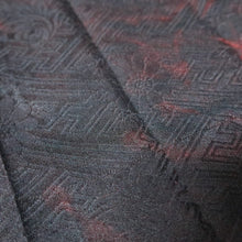 Load image into Gallery viewer, KK1379B7 Silk Kimono Fabric Vintage(1950-1980) Shibori Red 79.1x13.0in(201x33cm)
