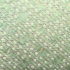 Kimono Green Shibori Silk #10531B3