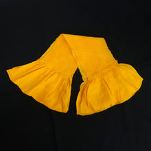 Load image into Gallery viewer, Silk Japanese Obiage Shibori Orange 45.7x5.1in(116x13cm) A#10014
