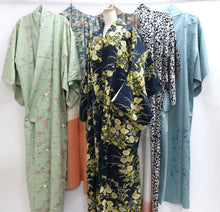 Load image into Gallery viewer, Bundle 6pcs Silk Kimono Robe Dress Wholesale Bulk Free Shipping #554
