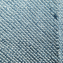 Load image into Gallery viewer, Haori Jacket Vintage(1950-1980) Blue Shibori Silk #10680D1
