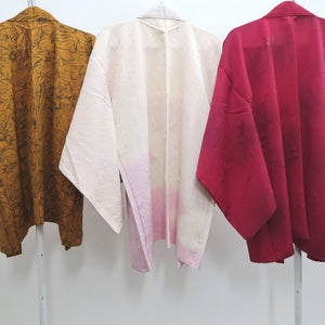 Bundle 15pcs Silk Haori Jacket Wholesale Bulk Free Shipping #539