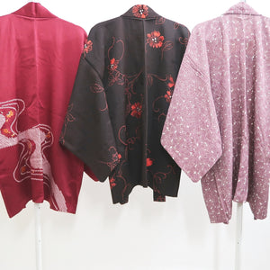 Bundle 15pcs Silk Haori Jacket Wholesale Bulk Free Shipping #632