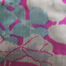 Load image into Gallery viewer, Haori Jacket Vintage(1920-1950) Magenta Meisen Botanical Silk #11041A3
