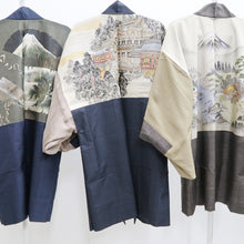 Load image into Gallery viewer, Bundle 12pcs Silk Vintage Men&#39;s Graphic Lining Haori Jacket Free Shipping #719
