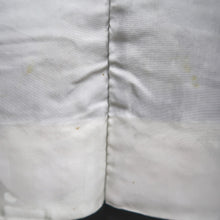 Load image into Gallery viewer, Haori Jacket Vintage(1950-1980) Black Silver Flower Silk #10124D3
