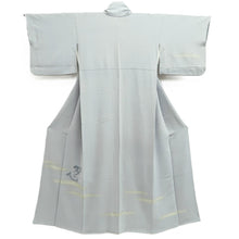 Load image into Gallery viewer, Kimono Light Gray Shinobu Kanji Silk #10521B2
