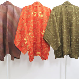 Bundle 15pcs Silk Haori Jacket Wholesale Bulk Free Shipping #567