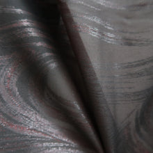 Load image into Gallery viewer, Haori Jacket Vintage(1950-1980) Black Wine red See-Through Ryusui Silk #10229E2
