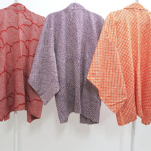 Load image into Gallery viewer, Bundle 12pcs Silk Vintage Full Shibori Haori Wholesale Bulk Free Shipping #508
