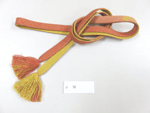 Load image into Gallery viewer, J#78 Silk Obijime Belt Tie Braided Cord 59.1in(150cm)
