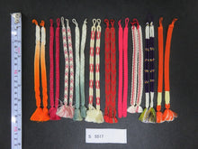 Load image into Gallery viewer, S#5517 Silk Haori Himo Flat Braid 10pcs Bundle Pack

