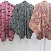 Load image into Gallery viewer, Bundle 12pcs Silk Vintage Full Shibori Haori Wholesale Bulk Free Shipping #494
