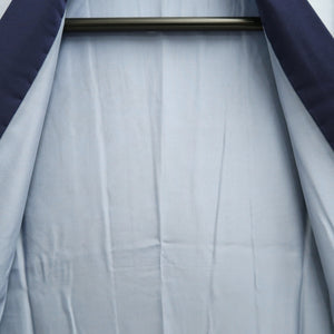 Men's Juban Blueish Gray Landscape Silk #10446A3