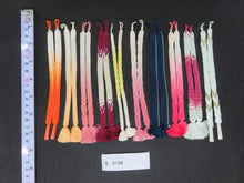 Load image into Gallery viewer, S#5158 Silk Haori Himo Flat Braid 10pcs Bundle Pack
