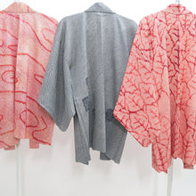 Load image into Gallery viewer, Bundle 12pcs Silk Vintage Full Shibori Haori Wholesale Bulk Free Shipping #787
