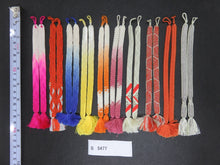 Load image into Gallery viewer, S#5477 Silk Haori Himo Flat Braid 10pcs Bundle Pack
