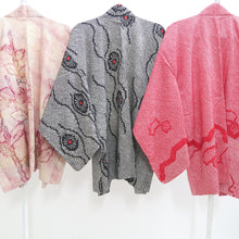 Load image into Gallery viewer, Bundle 12pcs Silk Vintage Full Shibori Haori Wholesale Bulk Free Shipping #723
