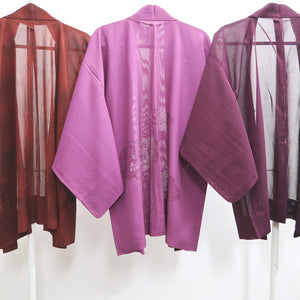 Bundle 12pcs Silk See-Through Haori Jacket Wholesale Bulk Free Shipping #584