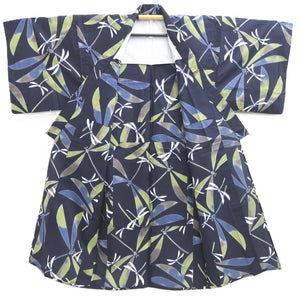 Men's Yukata Navy Dragonfly Hiromichi Nakano Cotton #10360F3