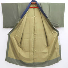 Load image into Gallery viewer, Men&#39;s Juban Moss green Mountain Shibori Silk #10293E5

