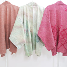 Load image into Gallery viewer, Bundle 12pcs Silk Vintage Full Shibori Haori Wholesale Bulk Free Shipping #723
