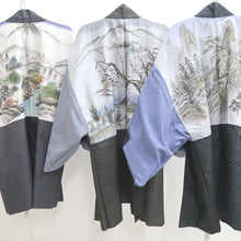 Load image into Gallery viewer, Bundle 12pcs Silk Vintage Men's Graphic Lining Haori Jacket Free Shipping #743
