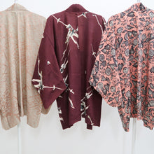 Load image into Gallery viewer, Bundle 12pcs Silk Vintage Haori Jacket Wholesale Bulk Free Shipping #740
