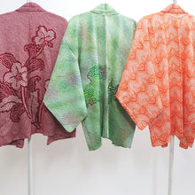 Load image into Gallery viewer, Bundle 12pcs Silk Vintage Full Shibori Haori Wholesale Bulk Free Shipping #512
