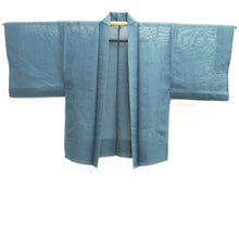 Load image into Gallery viewer, Haori Jacket Vintage(1950-1980) Light Blue See-Through Bird Silk #10631C3
