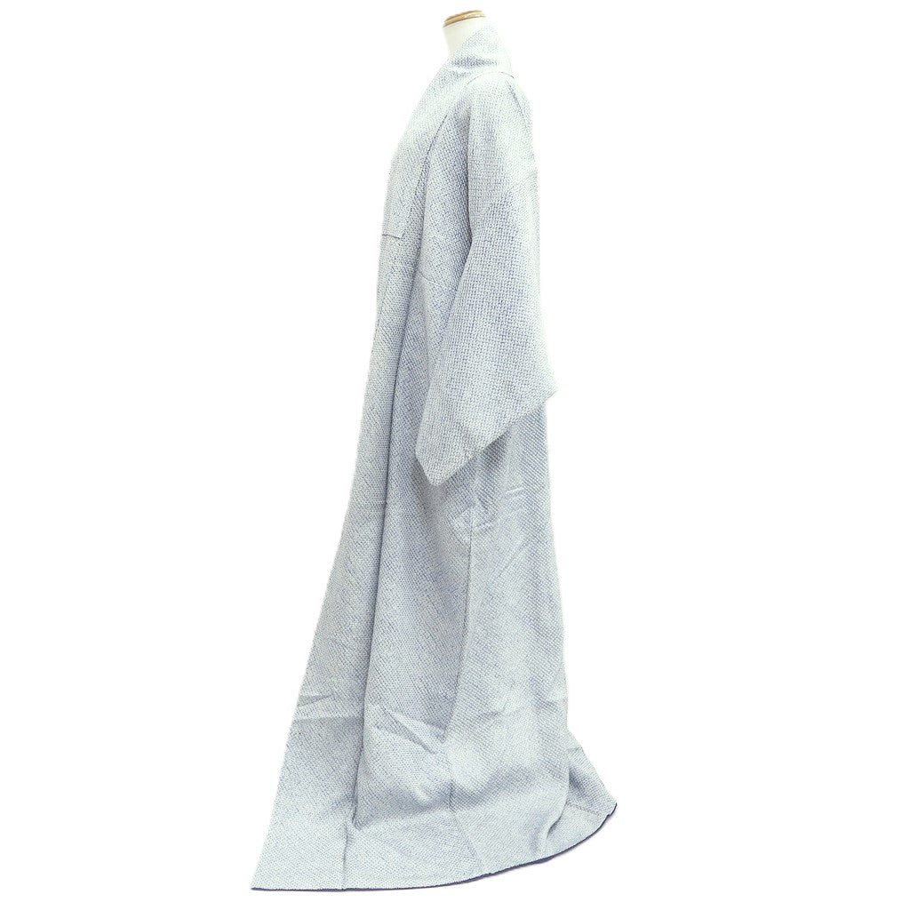 Kimono Light Blue Shibori Silk #10532B3
