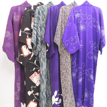 Load image into Gallery viewer, Bundle 6pcs Silk Antique Kimono Wholesale Bulk Free Shipping #776
