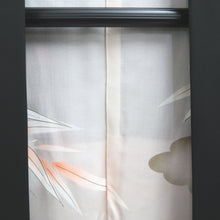 Load image into Gallery viewer, Haori Jacket Vintage(1950-1980) Black Plum blossom Branch Silk #11072A4
