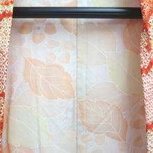 Load image into Gallery viewer, Haori Jacket Vintage(1950-1980) Red Yellow Shibori Flower Silk #10611C3

