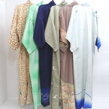 Load image into Gallery viewer, Bundle 6pcs Silk Kimono Robe Dress Wholesale Bulk Free Shipping #770
