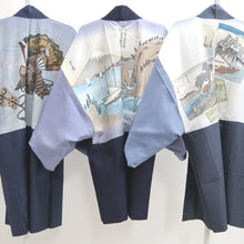 Load image into Gallery viewer, Bundle 12pcs Silk Vintage Men's Graphic Lining Haori Jacket Free Shipping #743
