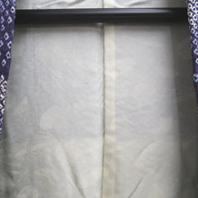 Load image into Gallery viewer, Haori Jacket Vintage(1950-1980) Blueish Purple Shibori Wave Silk #10110D2
