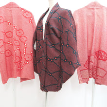 Load image into Gallery viewer, Bundle 12pcs Silk Vintage Full Shibori Haori Wholesale Bulk Free Shipping #682
