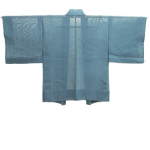 Load image into Gallery viewer, Haori Jacket Vintage(1950-1980) Light Blue See-Through Bird Silk #10631C3
