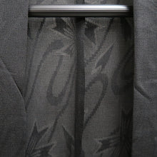 Load image into Gallery viewer, Haori Jacket Vintage(1950-1980) Black See-Through Flower Ryusui Silk #10230E2

