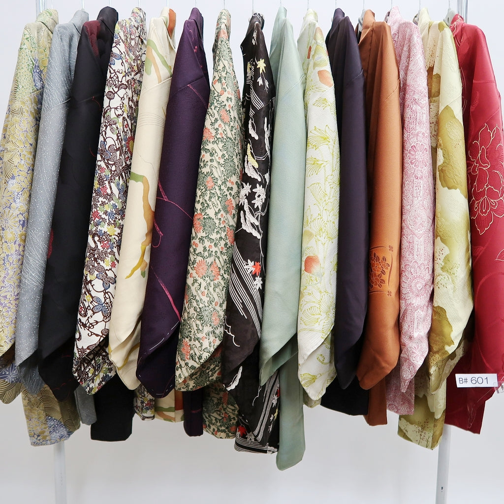 Bundle 15pcs Silk Haori Jacket Wholesale Bulk Free Shipping #601