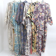 Load image into Gallery viewer, Bundle 6pcs Silk Kimono Robe Dress Wholesale Bulk Free Shipping #771

