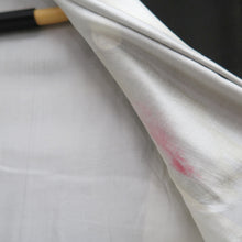 Load image into Gallery viewer, Tomesode Vintage(1920-1950) Black Hand painted Crane Birds Silk #10402A1
