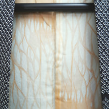 Load image into Gallery viewer, Haori Jacket Vintage(1950-1980) Black Shibori Chrysanthemum Silk #10095D2
