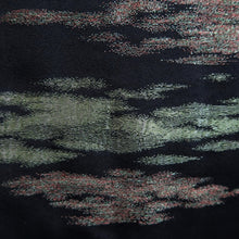 Load image into Gallery viewer, Haori Jacket Vintage(1950-1980) Black Gold Cloud Silk #9717A1
