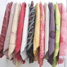 Load image into Gallery viewer, Bundle 12pcs Silk Vintage Full Shibori Haori Wholesale Bulk Free Shipping #788
