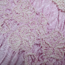 Load image into Gallery viewer, Silk Japanese Obiage Shibori Light Purple 50.4x6.3in(128x16cm) A#10006
