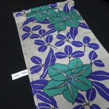 Load image into Gallery viewer, KK1496A2 Silk Kimono Fabric Vintage(Pre-1920) Meisen Gray 42.9x11.8in(109x30cm)
