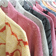 Load image into Gallery viewer, Bundle 12pcs Silk Vintage Full Shibori Haori Wholesale Bulk Free Shipping #487
