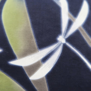 Men's Yukata Navy Dragonfly Hiromichi Nakano Cotton #10360F3